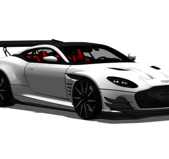 超精细汽车模型 阿斯顿马丁 Aston Martin DBS